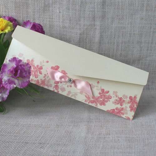 Rectangle Invitation Card with Envelope Birthday Invitation Customized 